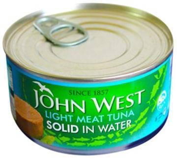 John West Light Meat Tuna in Solid Water - 170 g