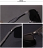 نظارة شمسية من HDCRAFTER - للرجال - اللون اسود