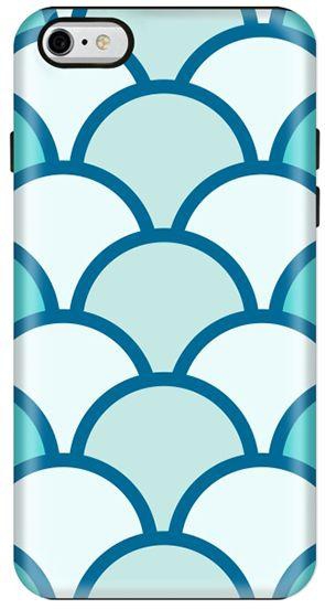Stylizedd  Apple iPhone 6 Plus Premium Dual Layer Tough case cover Gloss Finish - Fish scales  I6P-T-292