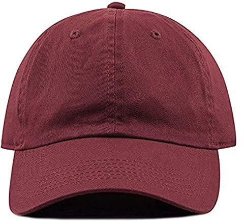 Brick Red Baseball & Snapback Hat For Unisex
