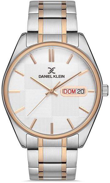 Daniel Klein Men's Stainless Steel Band Wrist Watch DK.1.13068-3