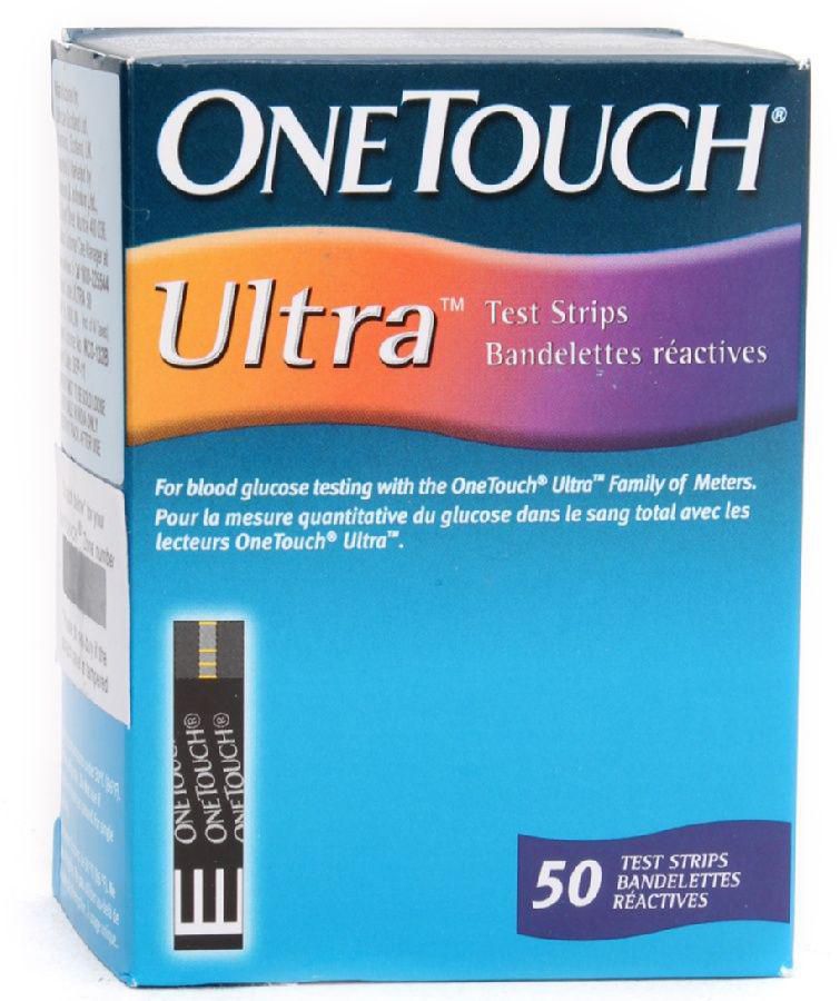 One Touch Ultra Test Strips 50