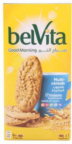 Belvita -  Multi Cereals Biscuits  225g