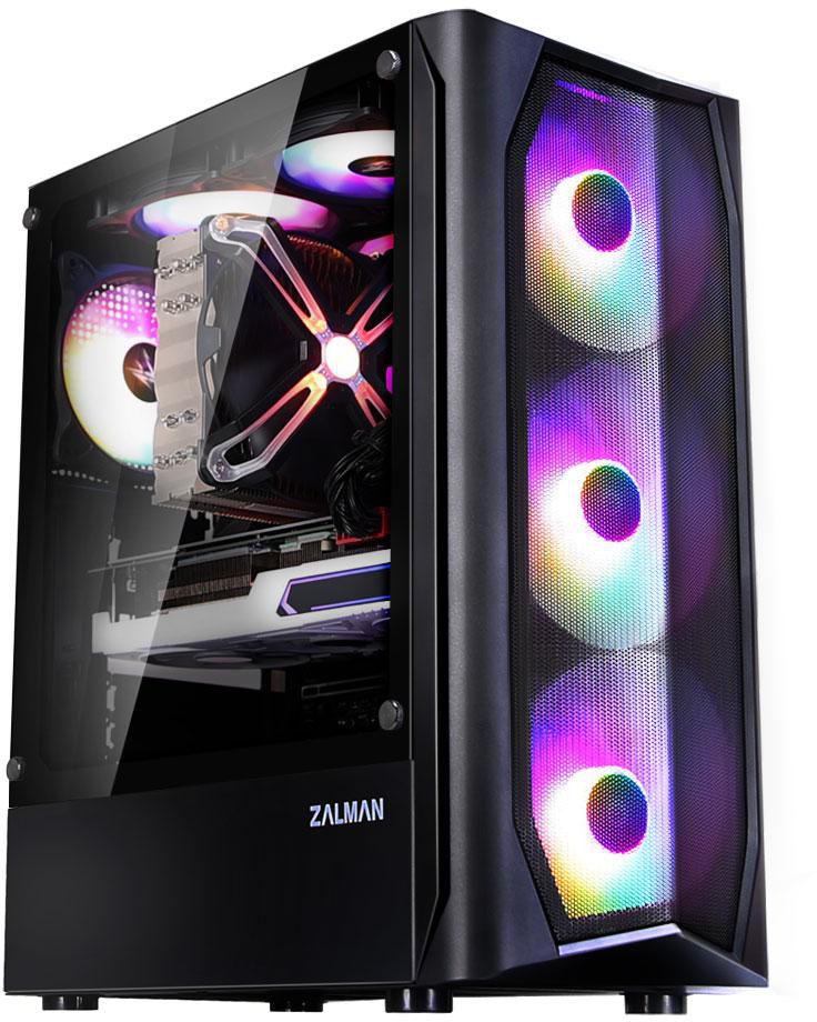 Zalman N4 4Fan RGB ATX Mid-Tower Computer Case