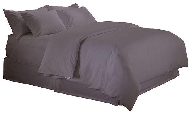 Comfort Plain Duvet Cover - Lilac Grey