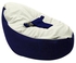 Newborn bed Beanbag Blue/Biege