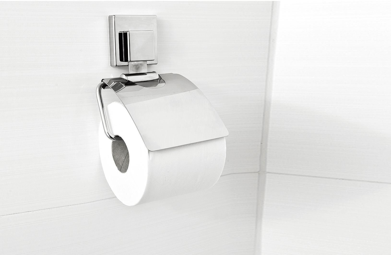 Smartloc Toilet Paper Roll Holder (Silver)