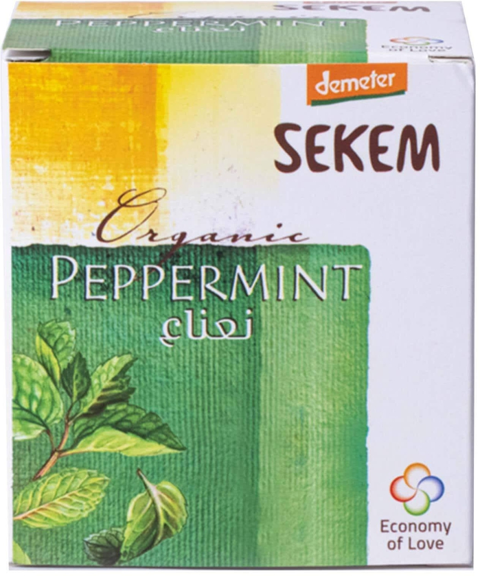 Sekem Organic Peppermint Flavour Herbal Tea Bags - 12 Sachets