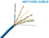 Network Cable RJ45 CAT6 Ethernet Lan Hige Speed - 1M - BLUE