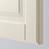METOD Corner base cabinet with shelf - white/Bodbyn off-white 128x68 cm