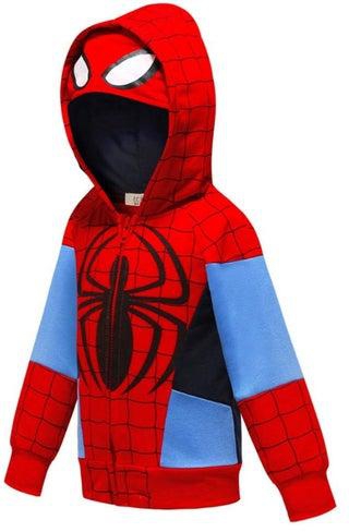 Spiderman Style Hoodie Costume 6 - 7 Years