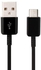 Samsung Galaxy S8,S9,Note8,A3,A5,A7-Type C USB Cable-Black
