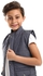 Ted Marchel Press Button Closure Sleeveless Quilted Boys Vest - Olive