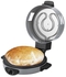 2-In-1 Arabic Bread/Roti/Tortilla And Pizza Maker 1800 W SABM-863 Silver/Black