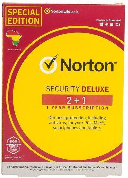Norton Security Deluxe 2+1 User