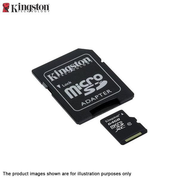 Kingston 64GB Micro SD Card Class 10 UHS-1