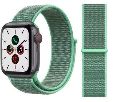 Get Watch Band, Compatible With Apple Watch Series 1 to Series 5, 42 to 44 mm - Green with best offers | Raneen.com