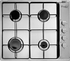 Get Purity P601X Built-In Gas Cooker, 59 X 50 X 5 Cm, 4 Burners - Silver with best offers | Raneen.com