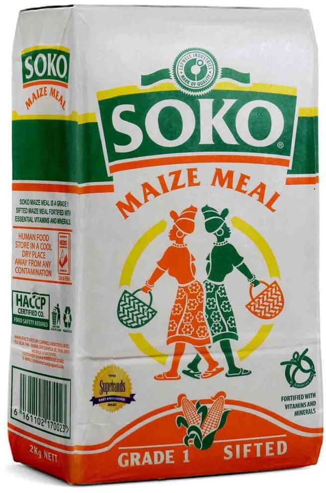 Soko Maize Meal Flour 2Kg