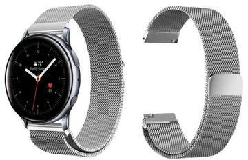 unisex Milanese Mesh Replacement Watchband For Samsung Active 2 40/44mm