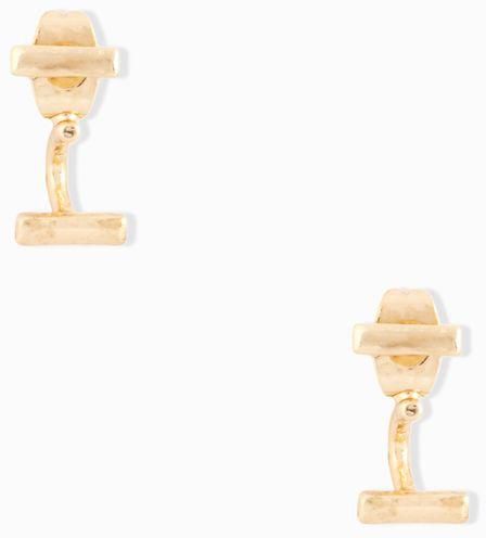 Golden Bars Earrings