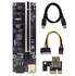 1PCS 009S Plus Riser Card VER009S PCIE PCI-E PCI Express X16 GPU 6in Adapter Card 1X 16X Extender USB 3.0 Cable