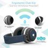 Promate Astro Bluetooth Over Ear Headphone with Mic and Noise Cancellation - Blue