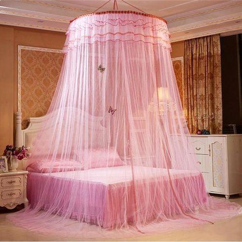  Round Mosquito Net Pink