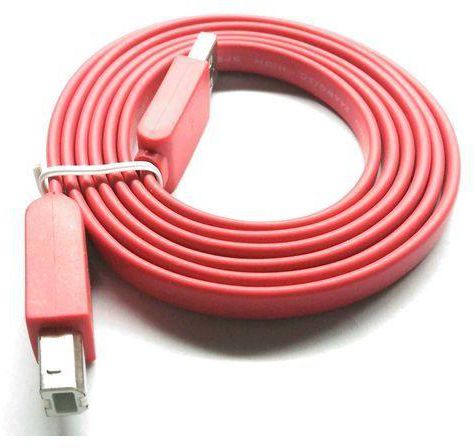 2B DC076 Printing Flat Cable - 1.5M - Red