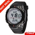 Synoke LED Sports Military Watch 30M Water Resistant Stopwatch Week Alarm Date Waterproof Digital Watch (Black) BDZ