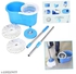 Spin Mop And Bucket System With Microfiber Mop