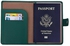 Travelambo RFID Blocking Leather Passport Holder Wallet Cover Case