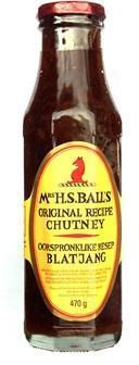 Mrs. Balls Original Mild Chutney Sauce - 470 g