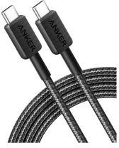 Anker 322 USB-C to USB-C Cable 3ft Braided - Black - A81F5H11