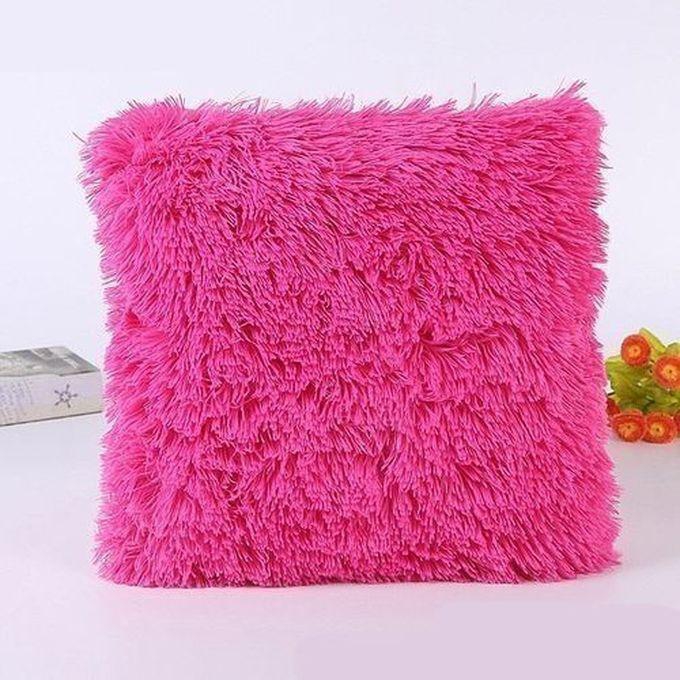 Throw Pillow Cover (fluffy)