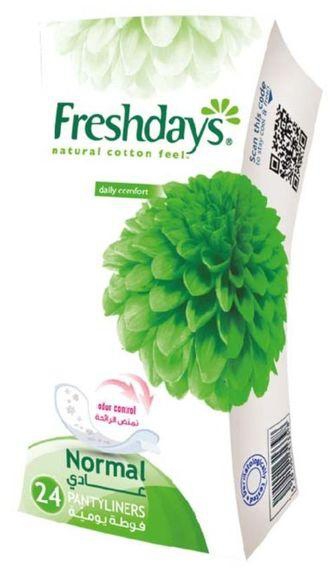 Freshdays Daily Comfort Scented Normal PantyLiners - 24 Pads