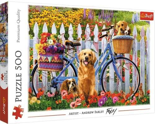 Trefl Puzzles - "500" - Puppies Adventure 37450