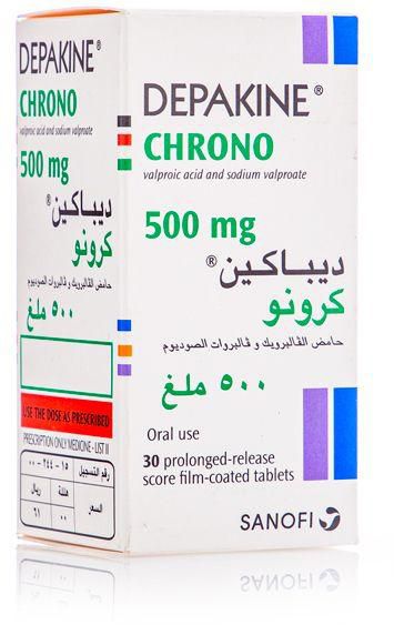 Depakine Chrono 500 Mg - 30 Tablets