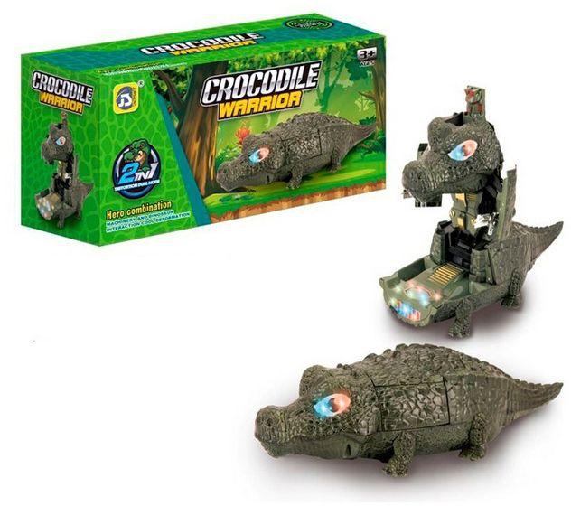 Toy Crocodile Warrior Hero Combination