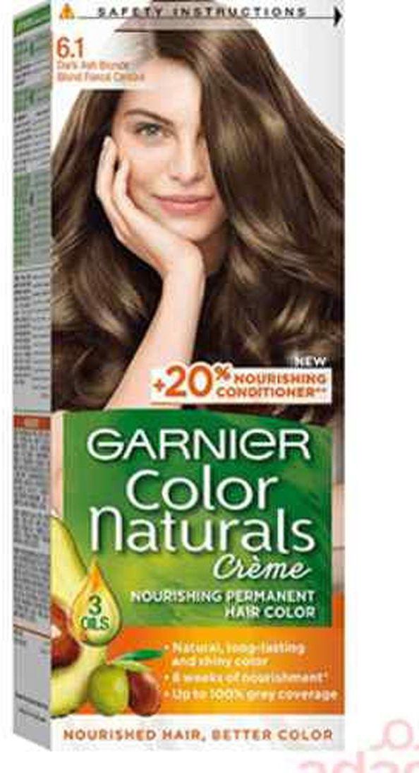 Garnier Color Naturals Permanent Crème Hair Color - 6.1 Dark Ash Blonde