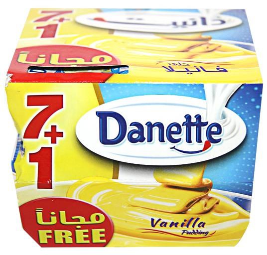 Danette Vanilla 7+1*75G