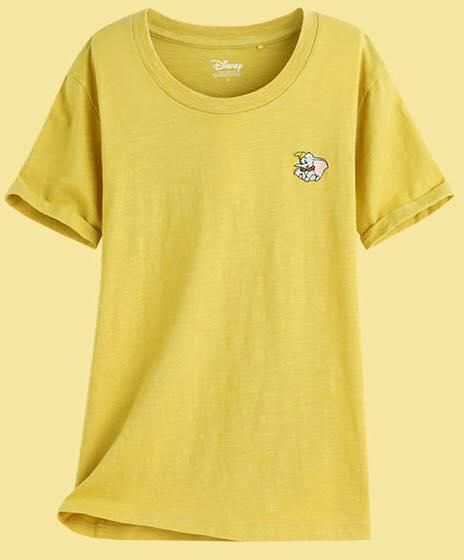 Alissastyle Disney Tshirt Embroidery Cotton - Adult 6 - Kids 5 Sizes