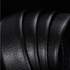 Luxury Leather Men's Automatic Buckle Belt-black