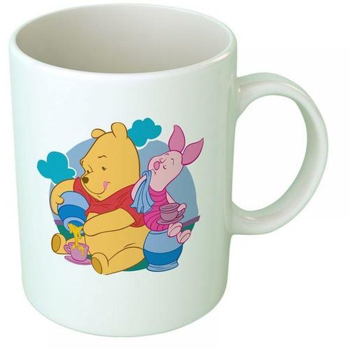 Winnie The Pooh Piglet Honey Ceramic Mug - Multicolor