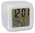 Color Change Digital Alarm Thermometer Clock