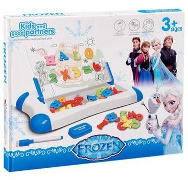 Frozen multi-function hand painted plate