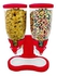 Double Cereal Dispenser - Red