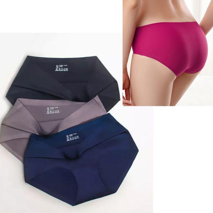 Fashion 4PCs No Panty Lines Silk Seamless Panties price from jumia in Kenya  - Yaoota!