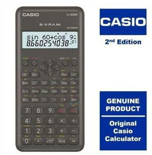 Casio Scientific Calculator Fx 82ms Recomended/Approved For Secondary Student
