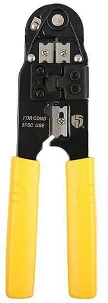 Cable Crimping Tool With Built-in Wire Cutter
